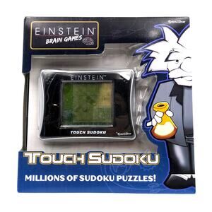 Einstein Brain Games Touch Sudoku Excalibur Electronics Stylus NIB 2011 13+